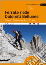 Ferrate nelle Dolomiti Bellunesi. Cadore, Zoldo, Agordino, Schiara. Ediz. multilingue libro