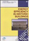 Energy efficiency in historic buildings libro