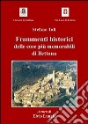 Frammenti historici delle cose piÃ¹ memorabili di Bettona libro