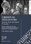 Criminal behaviours. Impacts, tools and social network libro