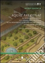 Aquae Patavinae. Montegrotto e il termalismo in Italia. Aggiornamenti e nuove prospettive di valorizzazione libro