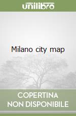 Milano city map libro