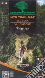 Val Susa. Val Chisone. MTB trail map. Ediz. italiana e inglese libro