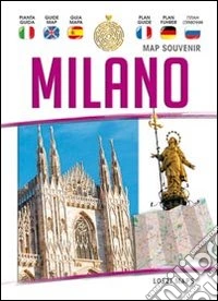 Milano map souvenir. Guida e mappa