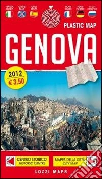 Genova plastic map. Ediz. multilingue