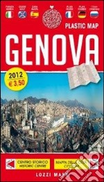 Genova plastic map. Ediz. multilingue libro