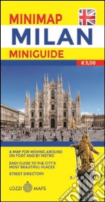 Milano mini map. Ediz. inglese libro