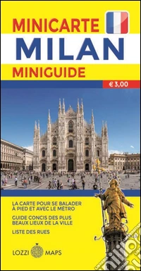 Milano mini map. Ediz. francese