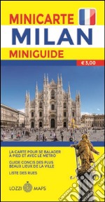 Milano mini map. Ediz. francese libro