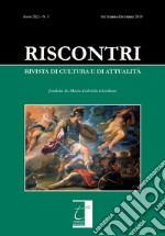 Riscontri. Rivista di cultura e di attualità (2019). Vol. 3 libro