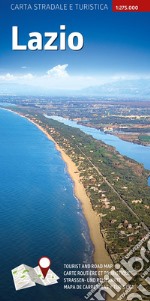 Carta stradale e turistica plastificata. Lazio. 1:275.000 libro