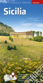 Sicilia. Carta stradale e turistica plastificata 1:325.000 libro