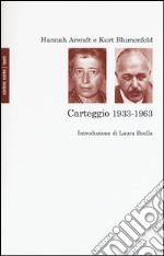 Carteggio (1933-1963) libro