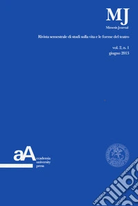 Mimesis journal. Vol. 2/1