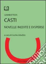 Novelle inedite e disperse libro