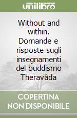 Without and within. Domande e risposte sugli insegnamenti del buddismo Theravâda libro