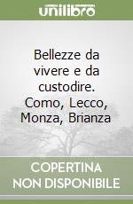 Bellezze da vivere e da custodire. Como, Lecco, Monza, Brianza