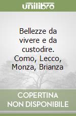 Bellezze da vivere e da custodire. Como, Lecco, Monza, Brianza libro