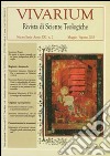 Vivarium. Rivista di scienze teologiche (2013). Vol. 2 libro