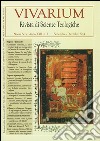 Vivarium. Rivista di scienze teologiche (2014). Vol. 3 libro