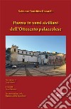 Poema in versi siciliani dell'Ottocento palazzolese libro