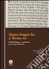 Quien lengua ha a Roma va. Studi di lingua e traduzione per Carmen Navarro libro