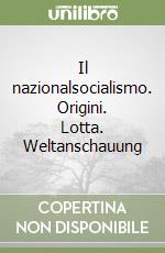 Il nazionalsocialismo. Origini. Lotta. Weltanschauung