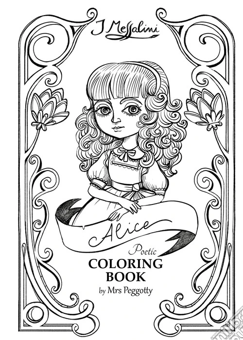 Alice nel paese delle meraviglie. Poetic coloring book. Ediz. illustrata