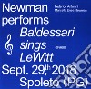 Newman performs Baldessarri sings Lewitt. Sept. 29th, 2018 Spoleto (PG). Ediz. italiana e inglese libro