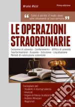 Le operazioni straordinarie libro