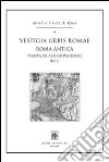 Vestigia urbis Romae. Roma antica (1616). Pianta di Alò Giovannoli. Con cartina libro