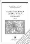 Pianta topografica di Roma antica. Luigi Canina (1850). Con cartina libro