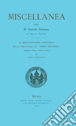 La restaurazione pontificia delle provincie di «Prima recupera» (maggio 1814-marzo 1815) libro