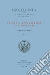 Studi e documenti sulla Roma sacra. Vol. 1 libro di Cecchelli Carlo