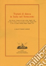 Trattati di danza in Italia nel Settecento libro