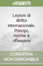 Lezioni di diritto internazionale. Principi, norme e riflessioni libro