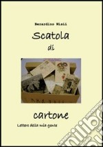 Scatola di cartone libro