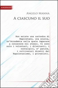 A ciascuno il suo