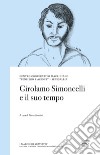 Girolamo Simoncelli e il suo tempo libro di Severini M. (cur.)