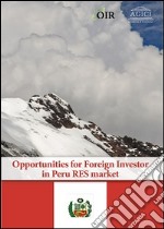 Opportunities for foreign investor in Perù RES market