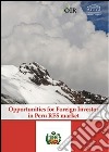 Opportunities for foreign investor in Perù RES market libro