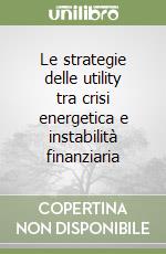 Le strategie delle utility tra crisi energetica e instabilità finanziaria libro