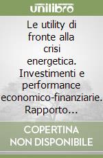 Le utility di fronte alla crisi energetica. Investimenti e performance economico-finanziarie. Rapporto annuale 2023 libro