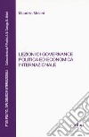 Lezioni di governance politica ed economica internazionale libro