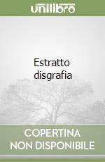 Estratto disgrafia