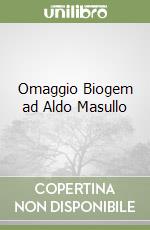 Omaggio Biogem ad Aldo Masullo