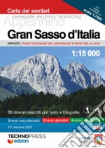 Gran Sasso d'Italia. Carta dei sentieri 1:15.000 libro