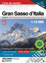 Gran Sasso d'Italia. Carta dei sentieri 1:15.000 libro