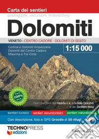 Dolomiti. Carta dei sentieri libro