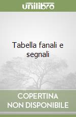 Tabella fanali e segnali libro